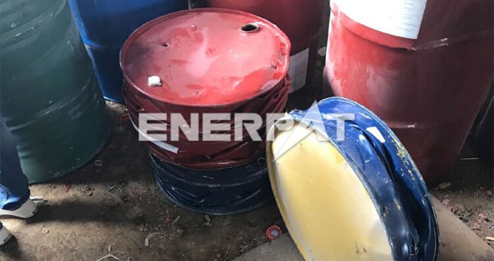 油桶壓扁機